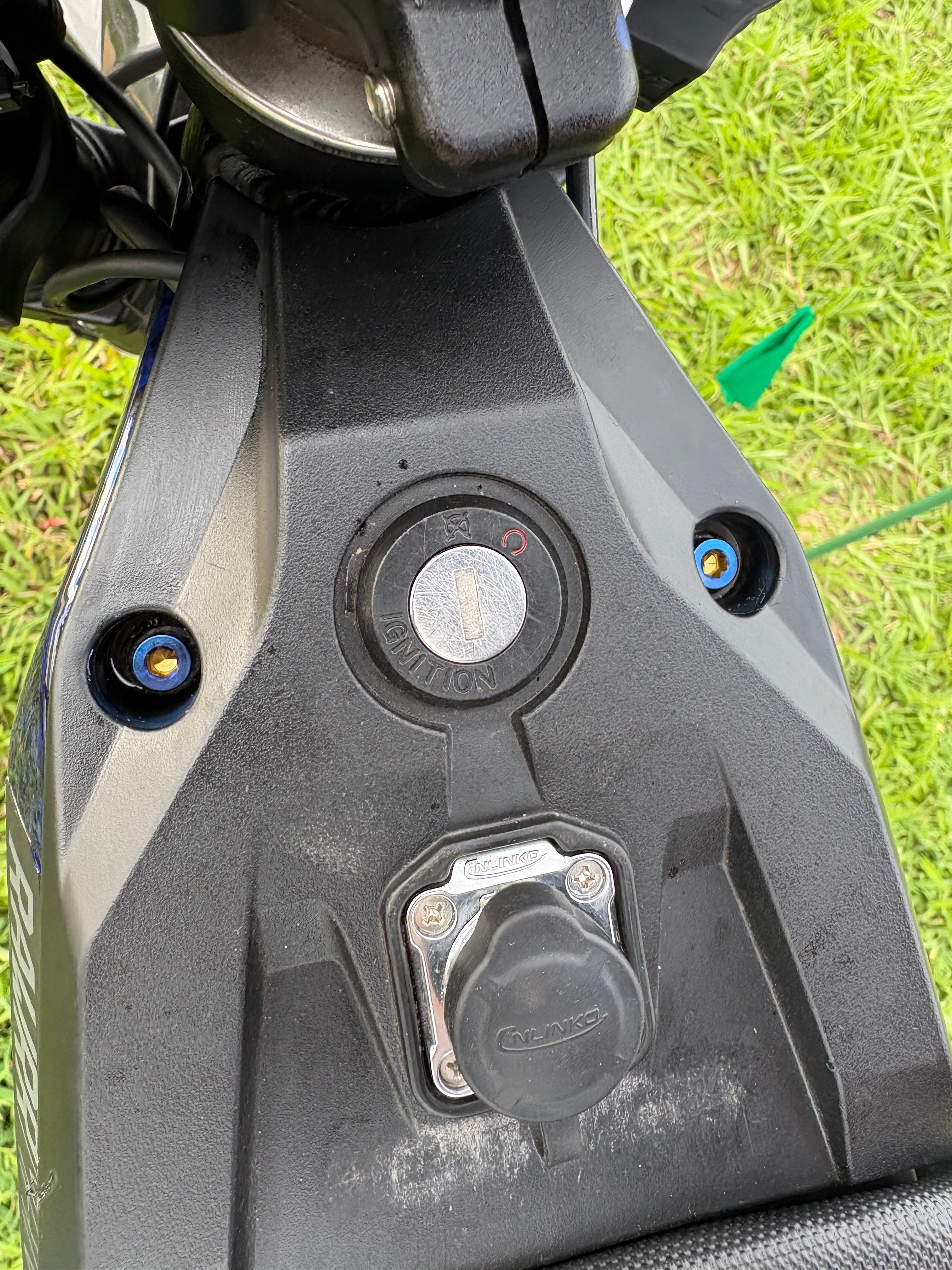 Rawrr Mantis Ignition Cover Titanium